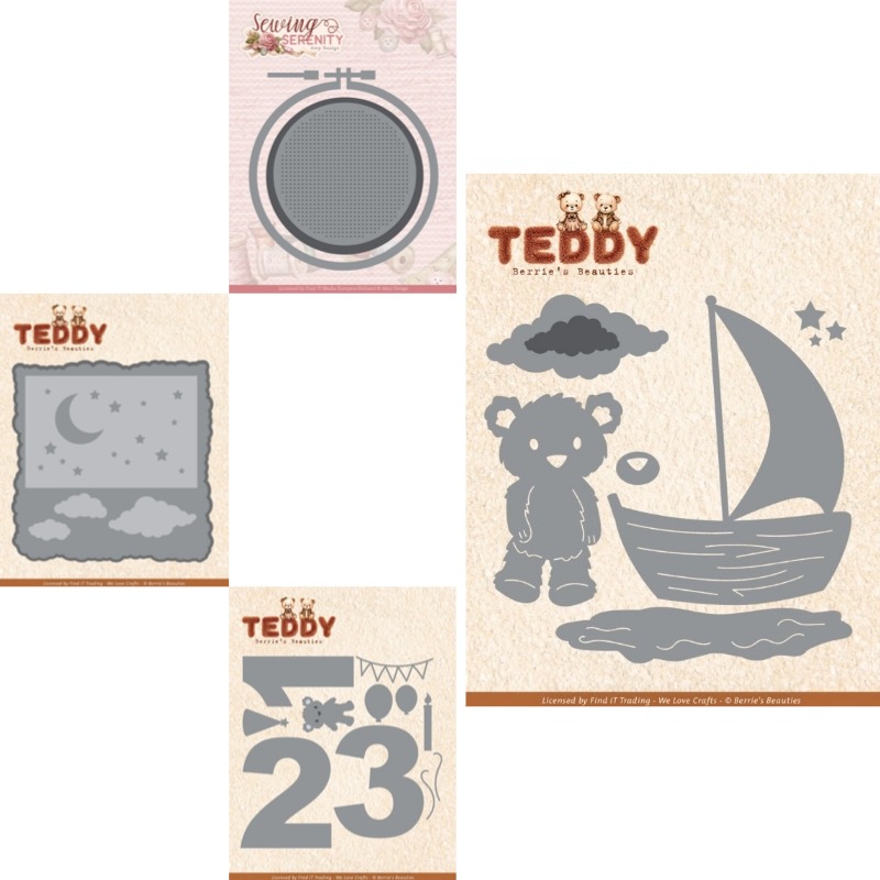 Embroidery Fish - Moldes de corte de metal para
