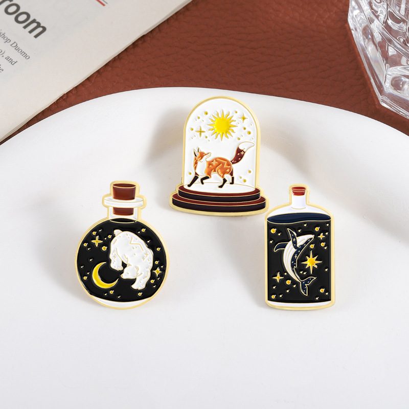 Pins de Esmalte de Animales co - Embroidery Fish reseña y precio