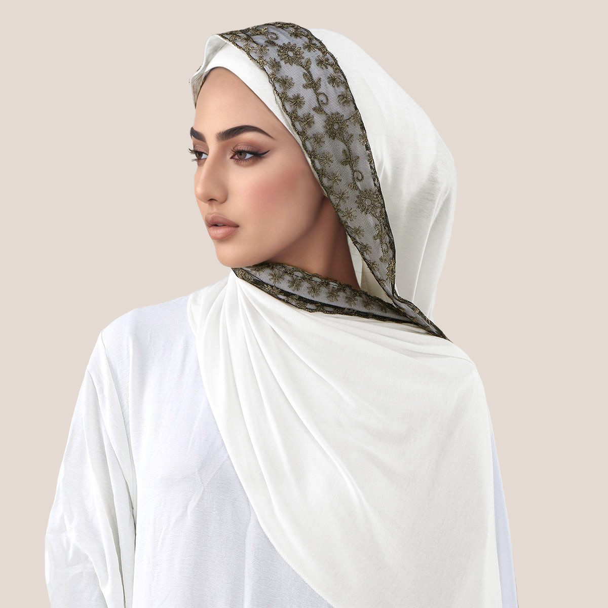 Jersey de algodón bordado de e - Embroidery Shawl reseña y precio