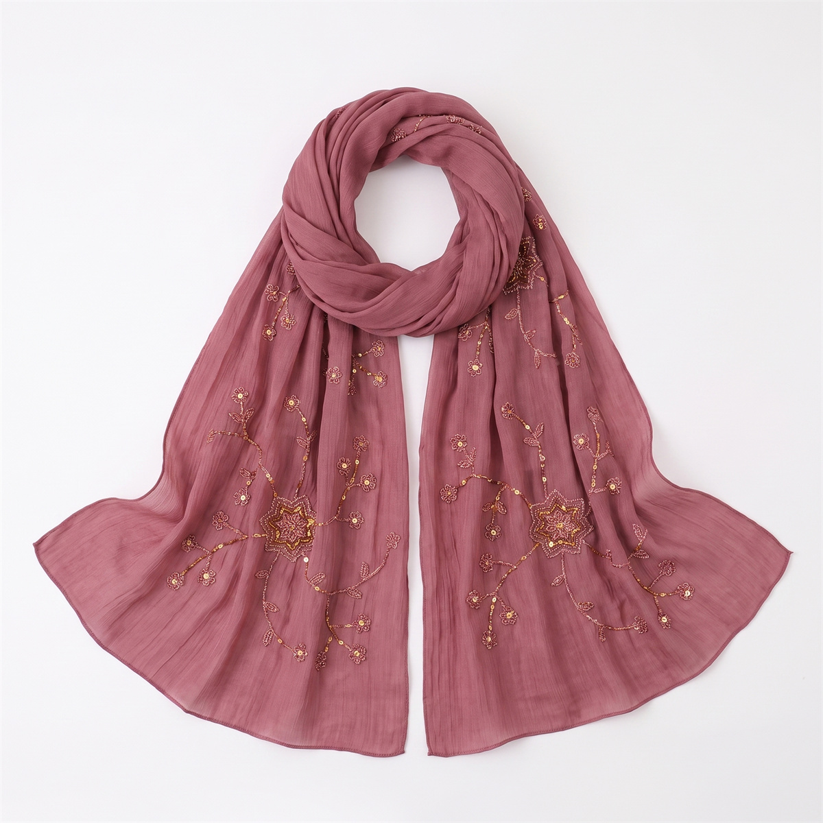Pañuelo Hijab de Moda con Bord - Embroidery Shawl reseña y precio