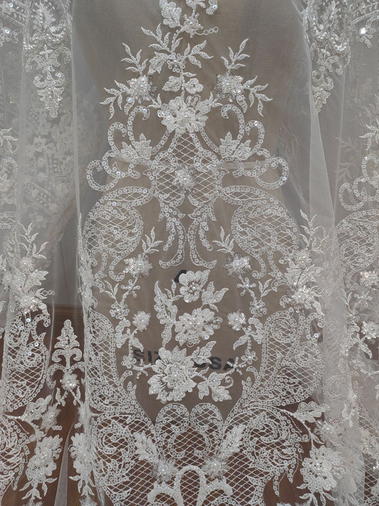Vestido de novia de alta calid - Embroidery Gradient reseña y precio