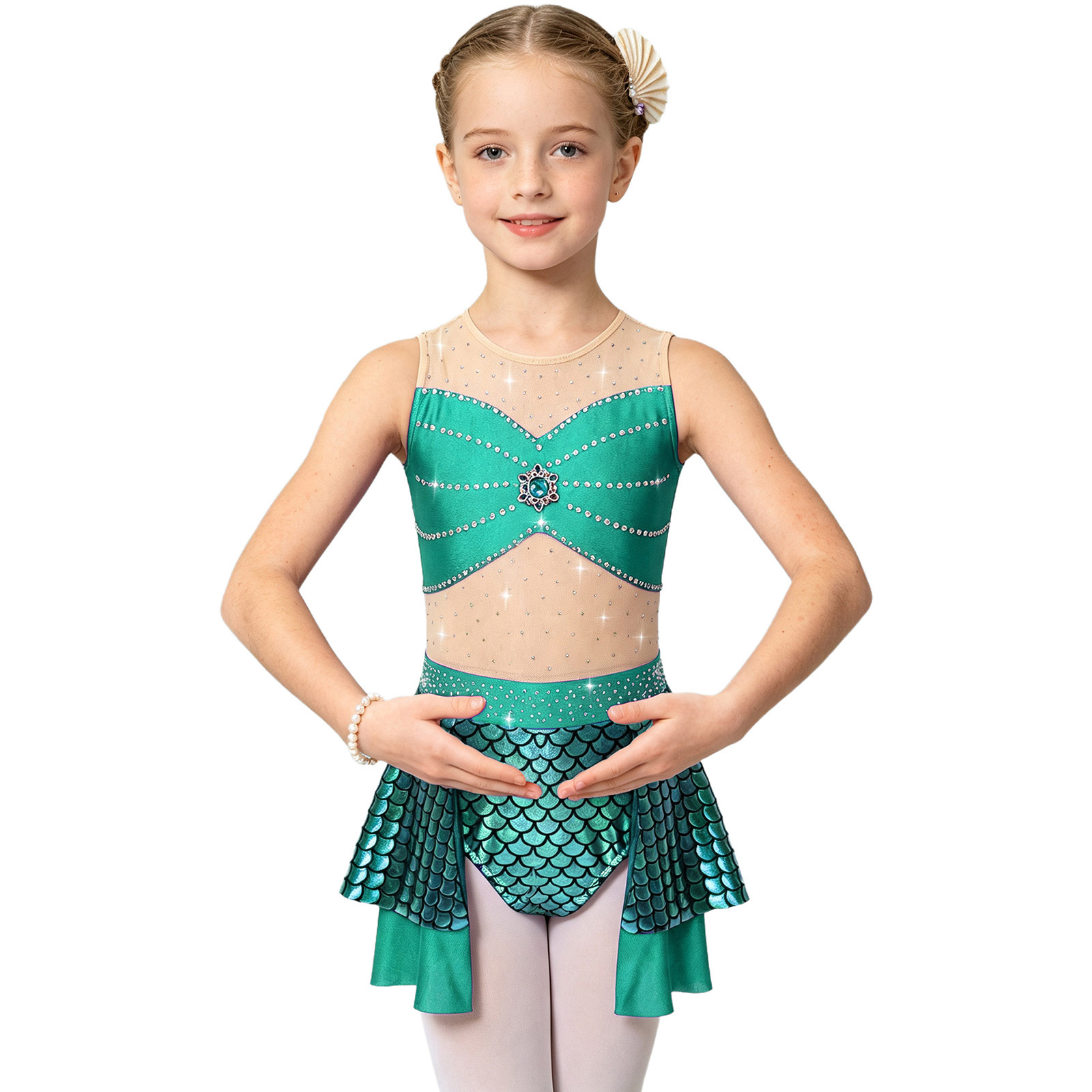 Trajes de Baño Metálicos con E - Embroidery Fish reseña y precio