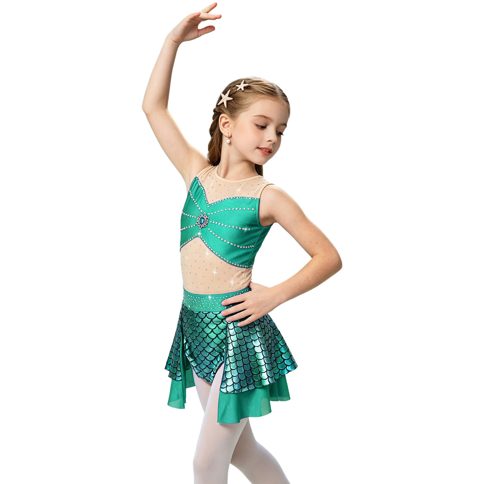 Trajes de Baño Metálicos con E - Embroidery Fish reseña y precio
