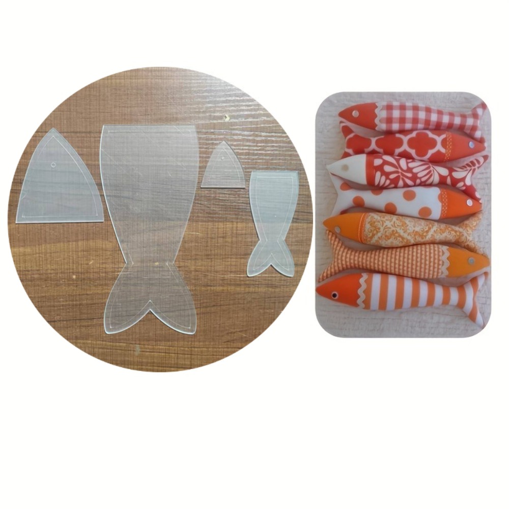 Plantilla de acrílico para aco - Embroidery Fish reseña y precio