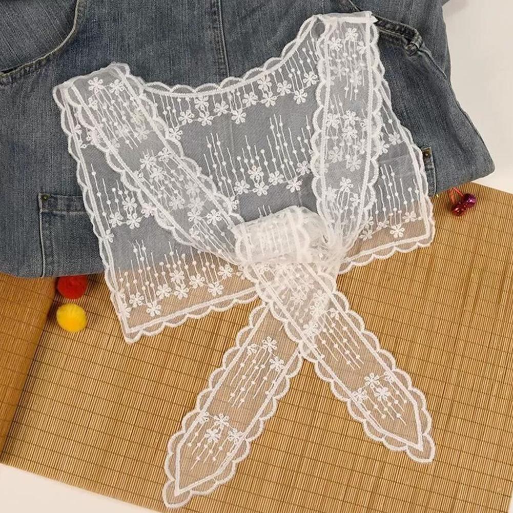 Chal de encaje francés para mu - Embroidery Shawl reseña y precio