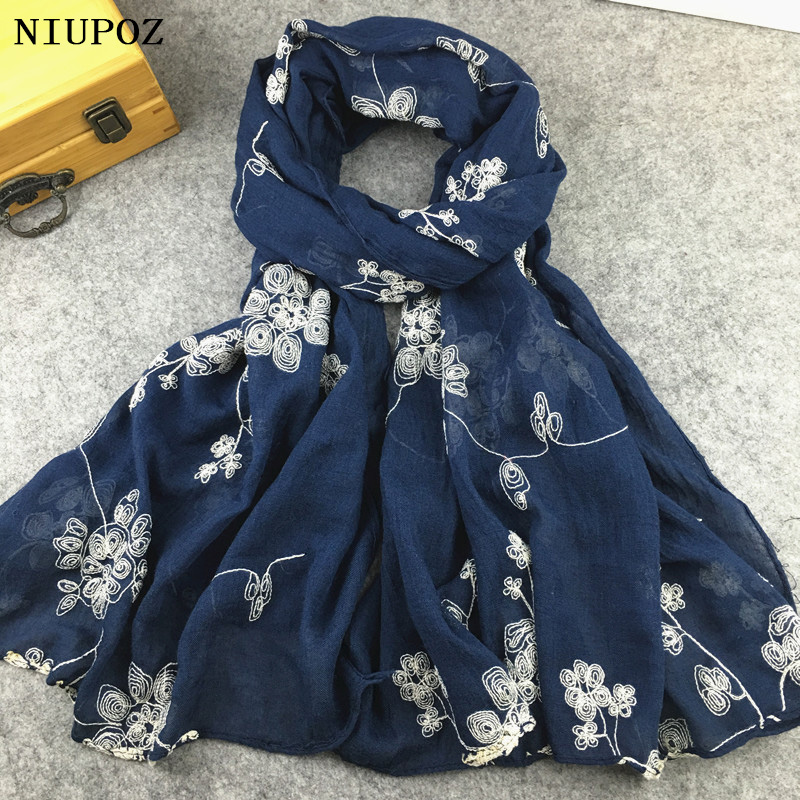 Foulard bordado étnico para mu - Embroidery Shawl reseña y precio