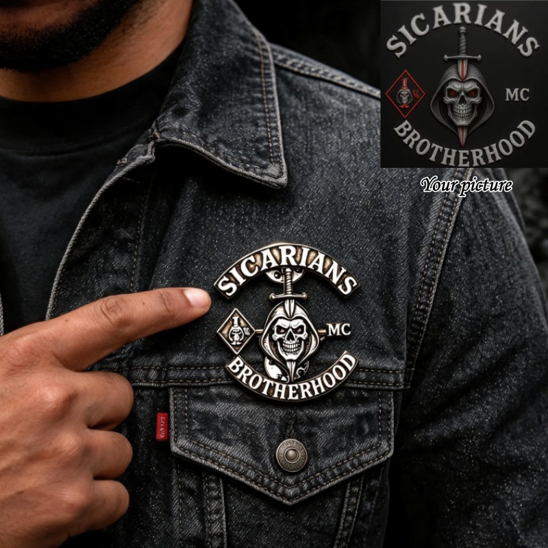 Broche Personalizado con Image - Embroidery Illustration reseña y precio