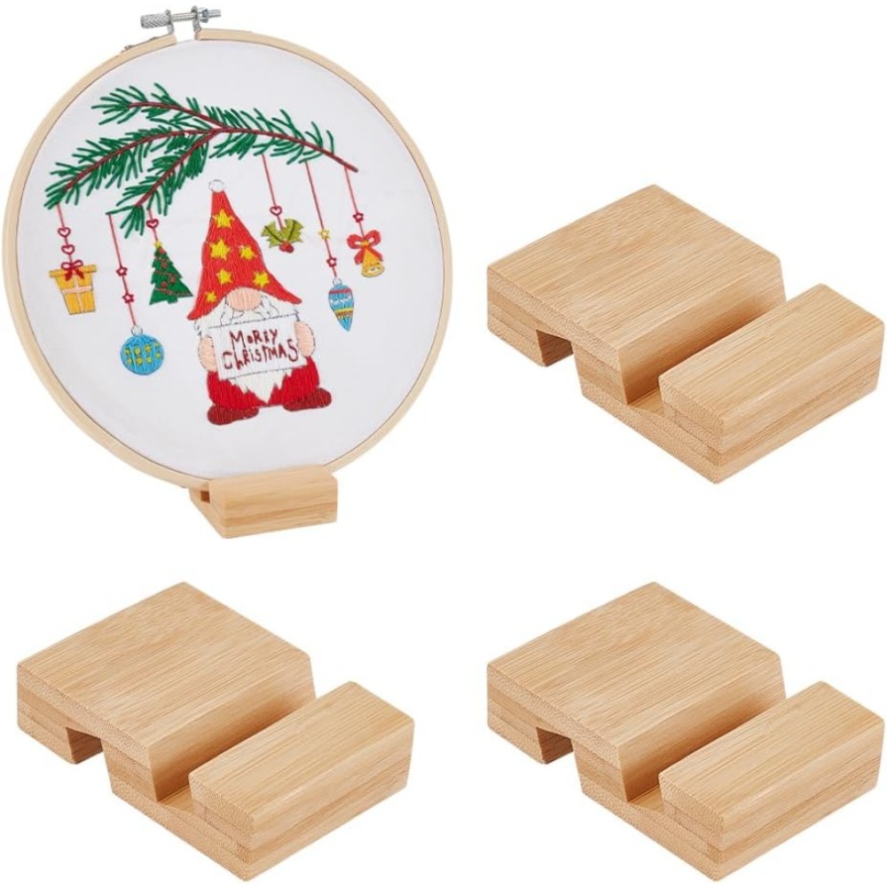4 Uds aro de bordado Base de m - Embroidery Hoop Square reseña y precio