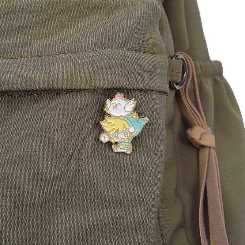 Pins de esmalte de juego de av - Embroidery Illustration reseña y precio