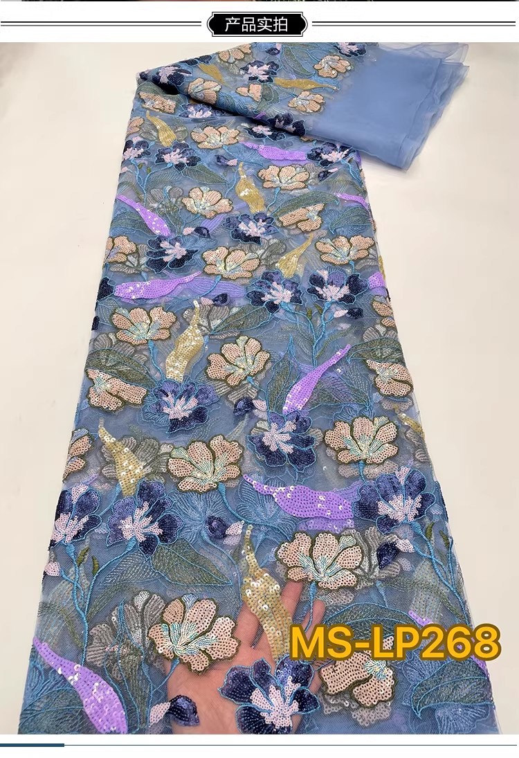 1 yarda de tela de lujo de dob - Embroidery Gradient reseña y precio